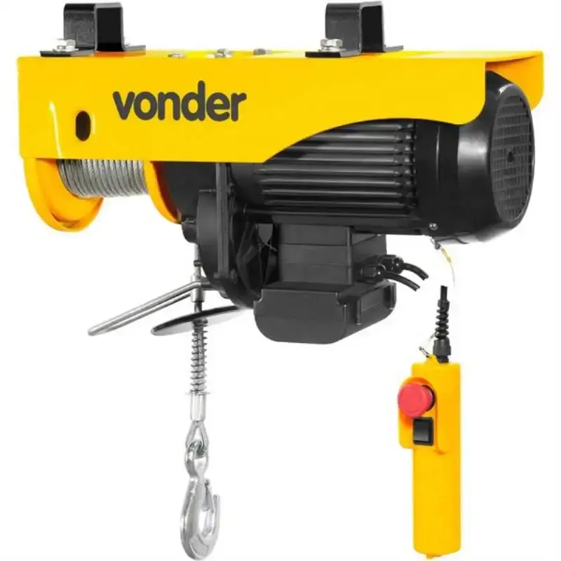 Talha elétrica de 500 à 1000 KG GEV 1000 Vonder 220 V — fotografia de referência