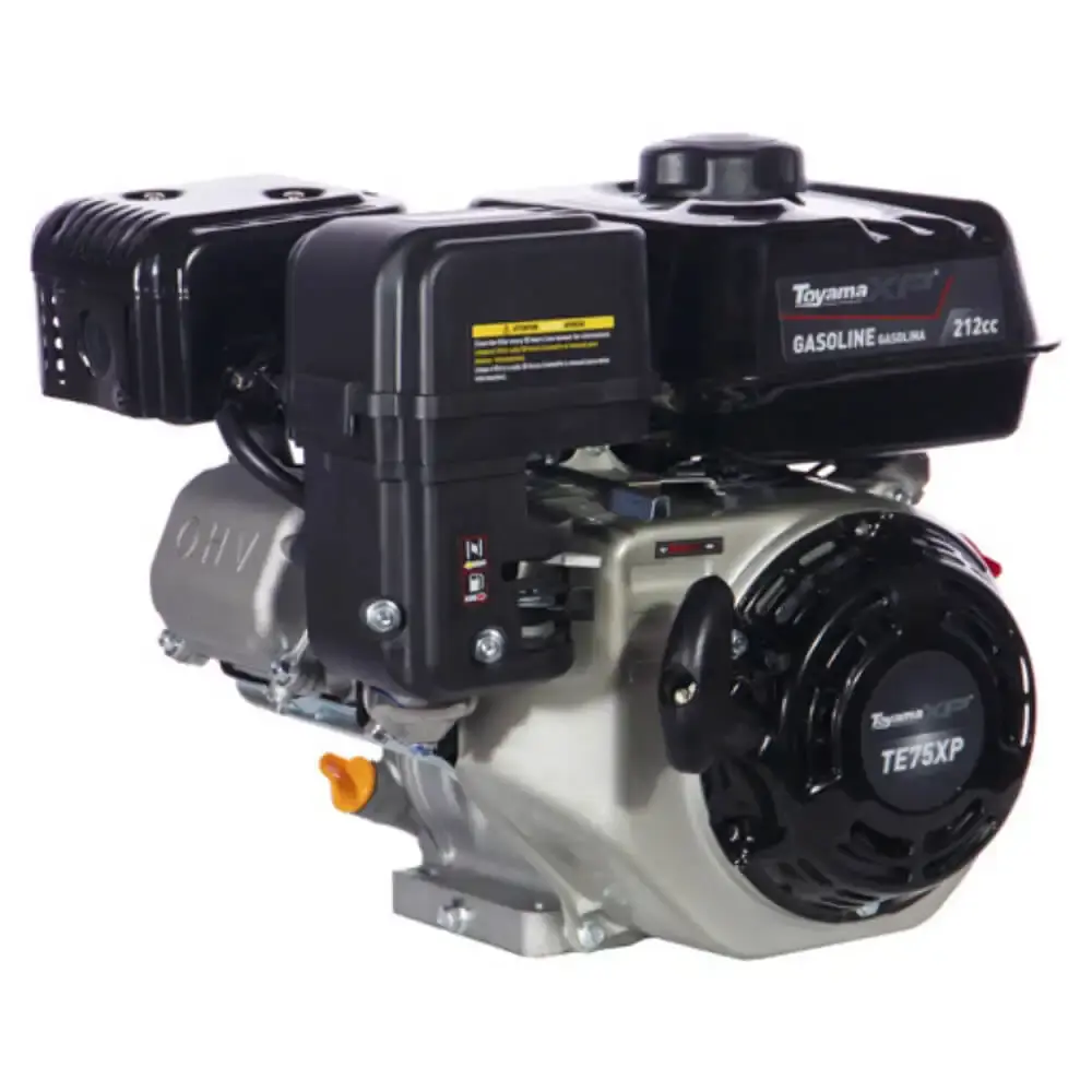 Motor Gasolina 7.5HP 4 Tempos COM Part. Manual motocultivador TE75-XP 004-014 TOYAMA — fotografia de referência