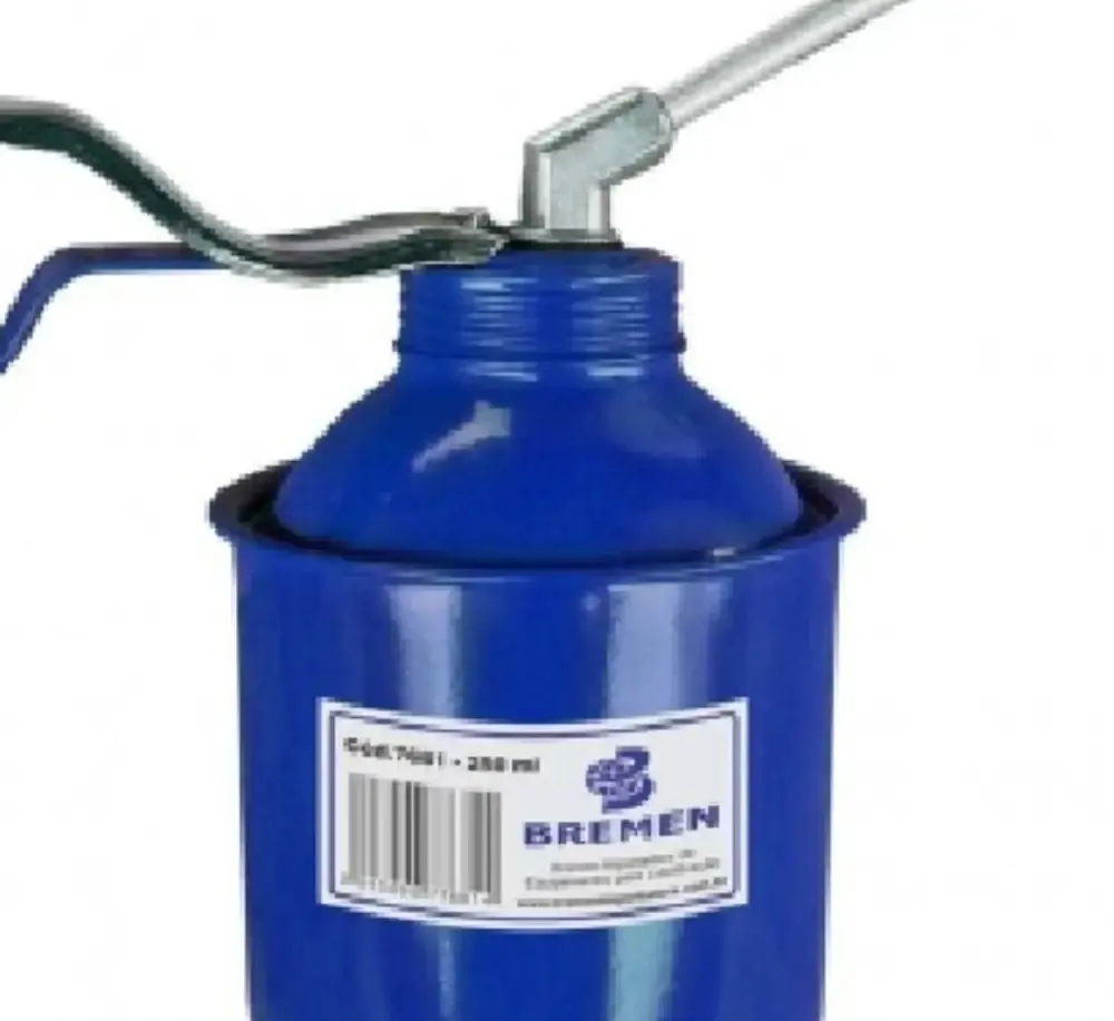 Almotolia Metálica Bico Flex 250 ml BREMEN — fotografia 4
