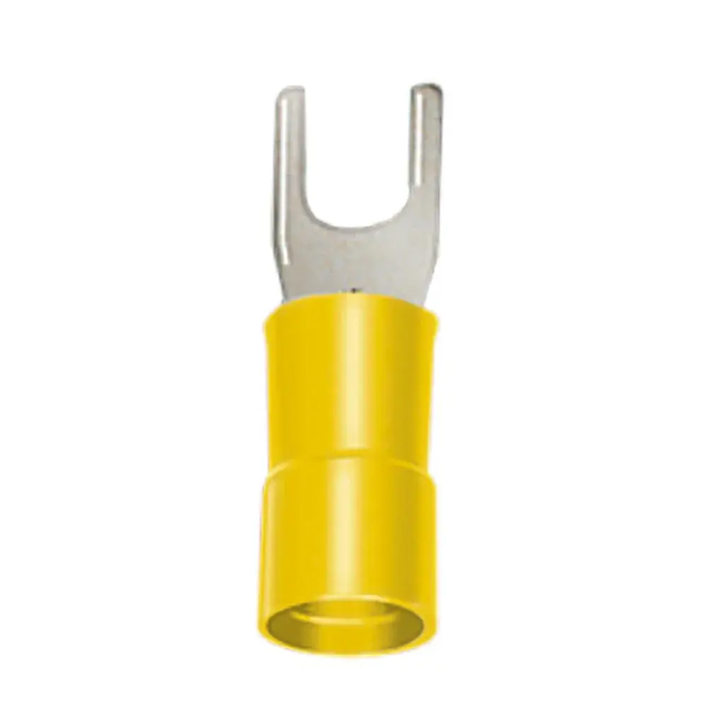Terminal tpf isolado 4X6MM amarelo Intelli 100 peç
