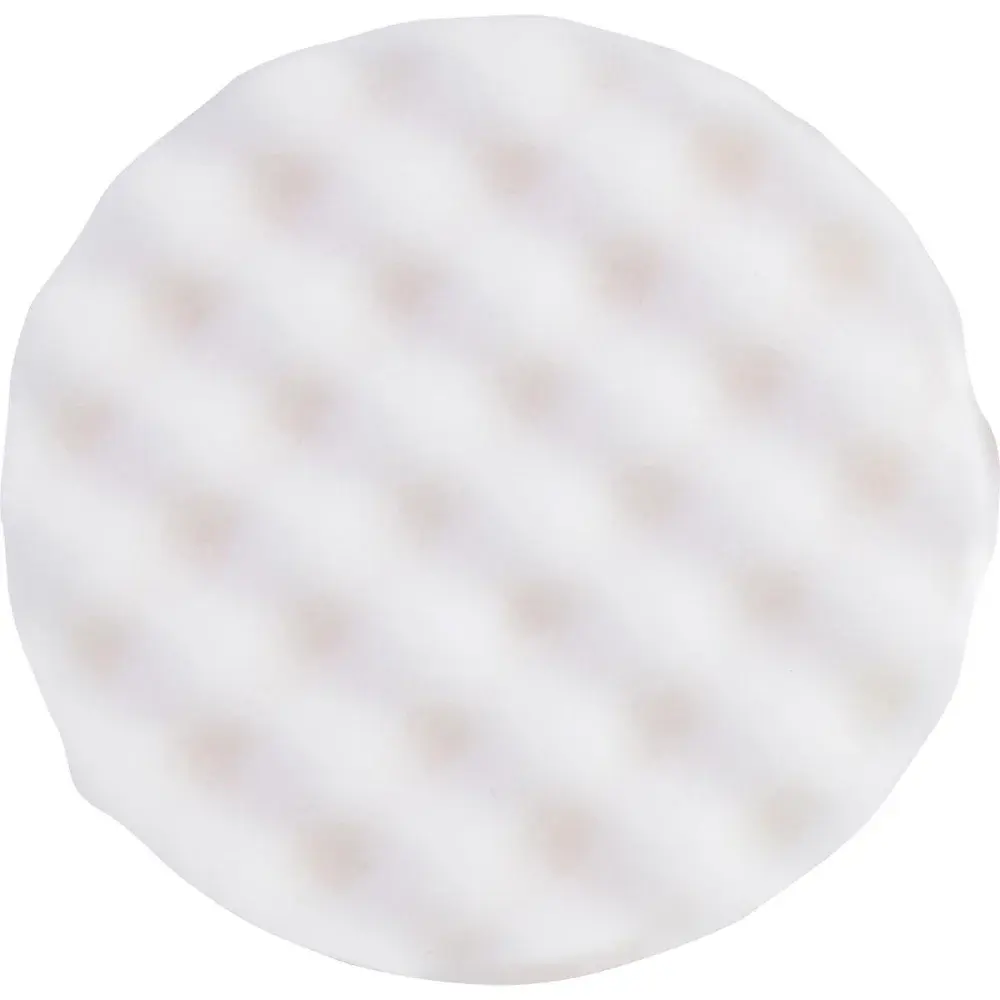 Boina de espuma para refino automotivo 165MM branca Worker