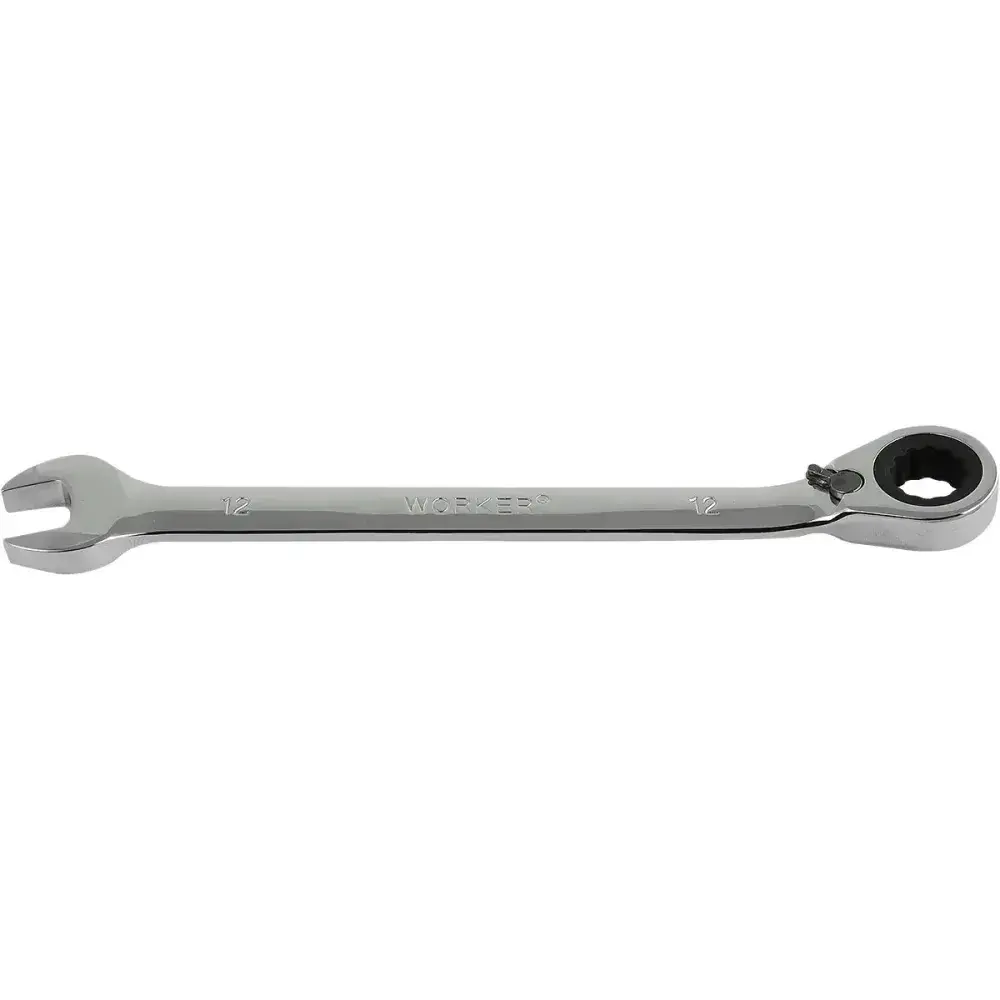 Chave combinada com catraca reversível 12MM Worker — fotografia 8