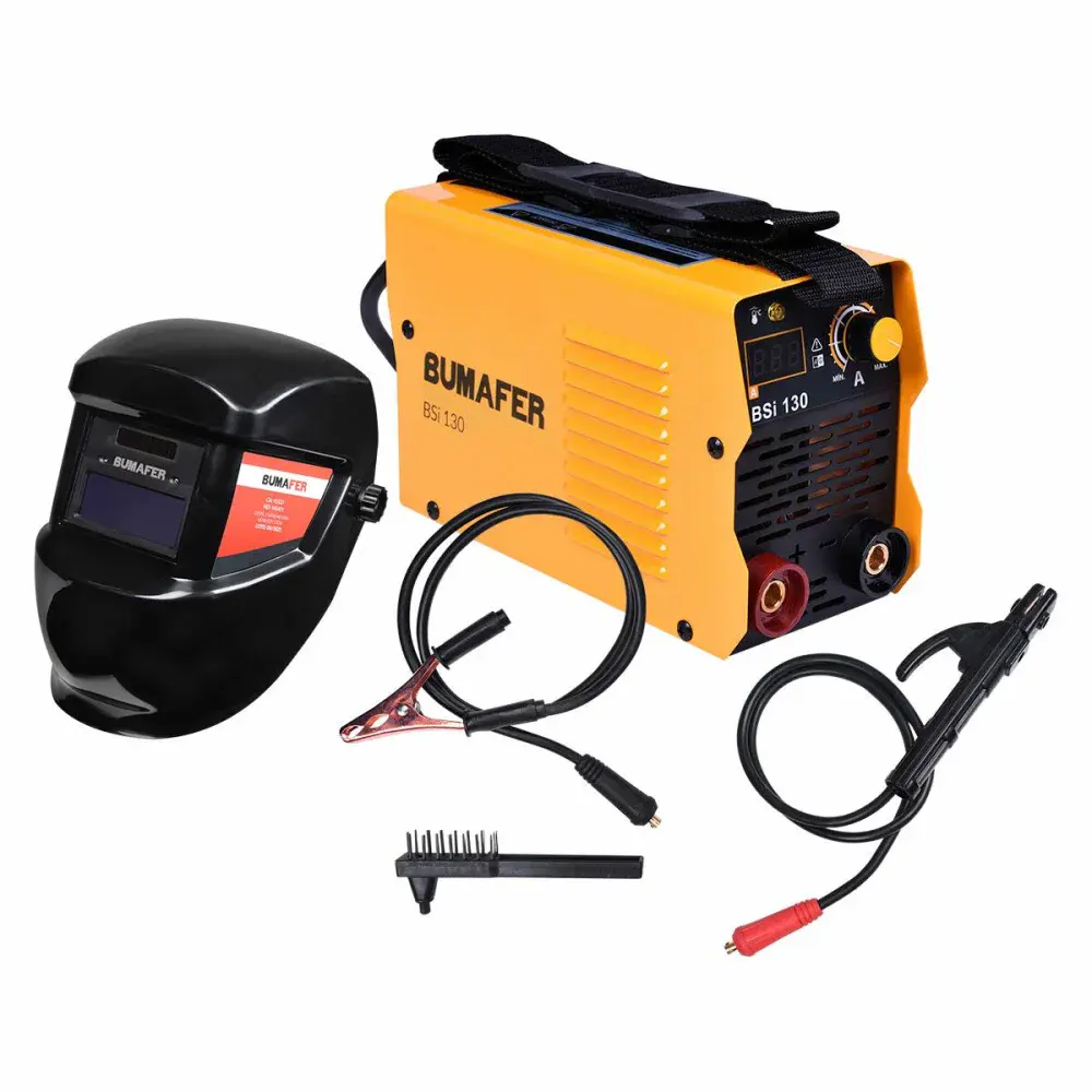 Inversora de solda 130A bsi bivolt com máscara Bumafer