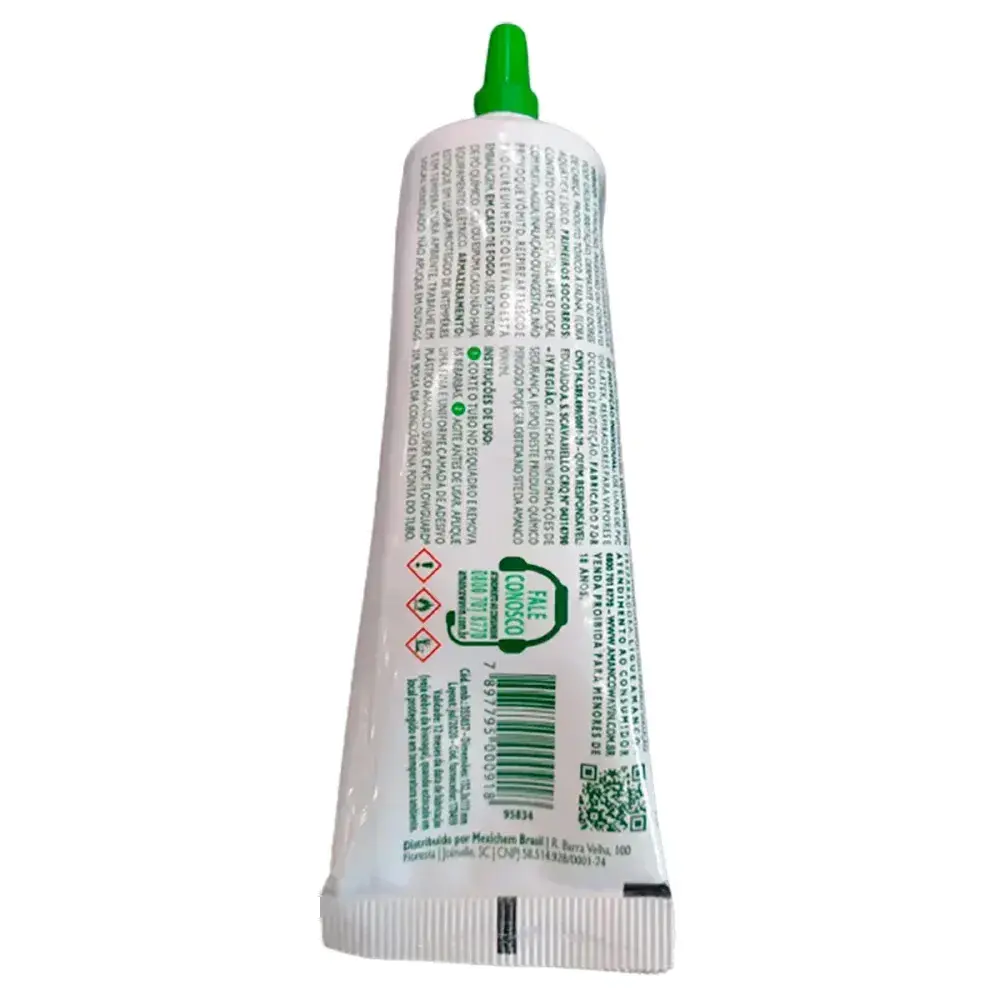 Adesivo plástico para cpvc com pincel 75G Amanco — fotografia 8