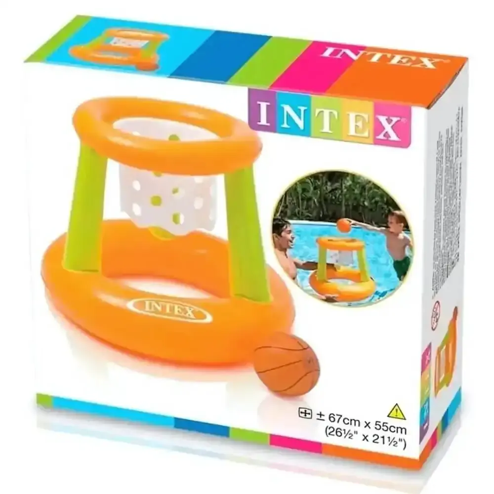 Cesta de basquete flutuante para piscinas 58504 infantil Intex — fotografia 2