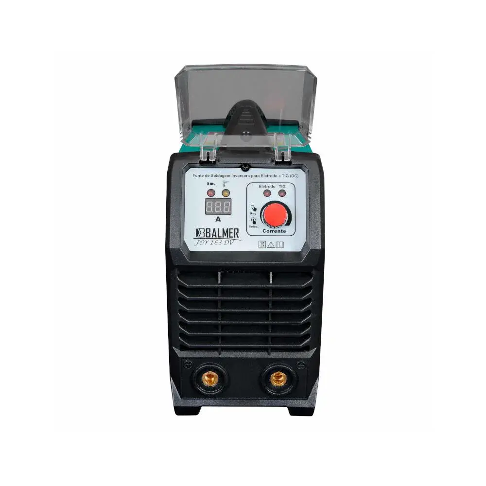 Máquina inversora joy 163 dv tig dc Balmer 160A bivolt — fotografia de referência