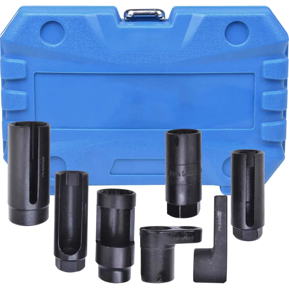 Jogo de soquetes p/ sensor sonda lambda P506 Planatc 7 peças
