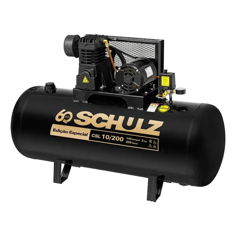 Compressor alternativo de pistão 127V bravo csl 10BR/200 Schulz