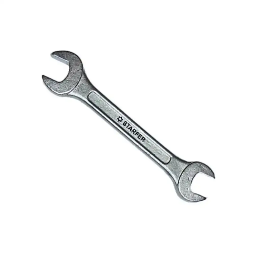 Chave fixa 1,2X1,3CM aço cromado Starfer — fotografia 4