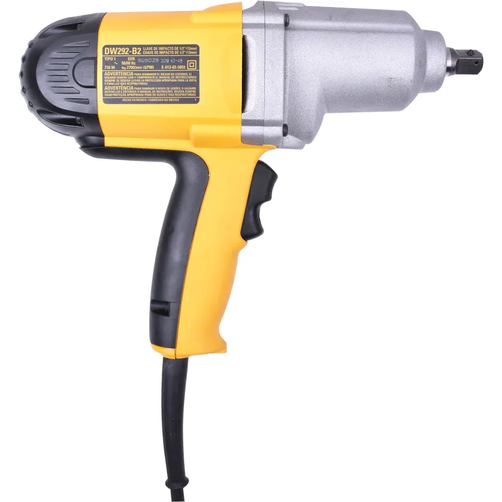 Chave de impacto reversível 1/2 710W 220V Dewalt — fotografia 2