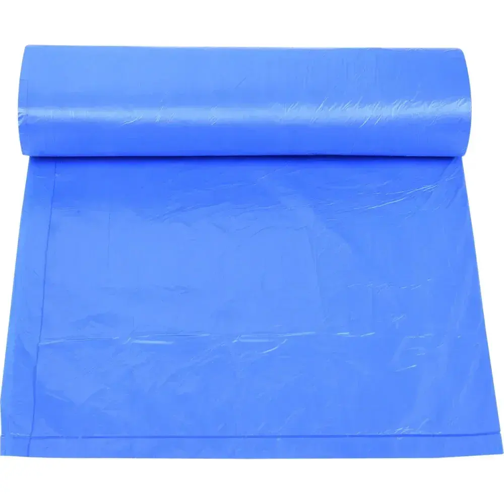 Saco de lixo rolo 15L azul 60 peç Embalixo — fotografia 6