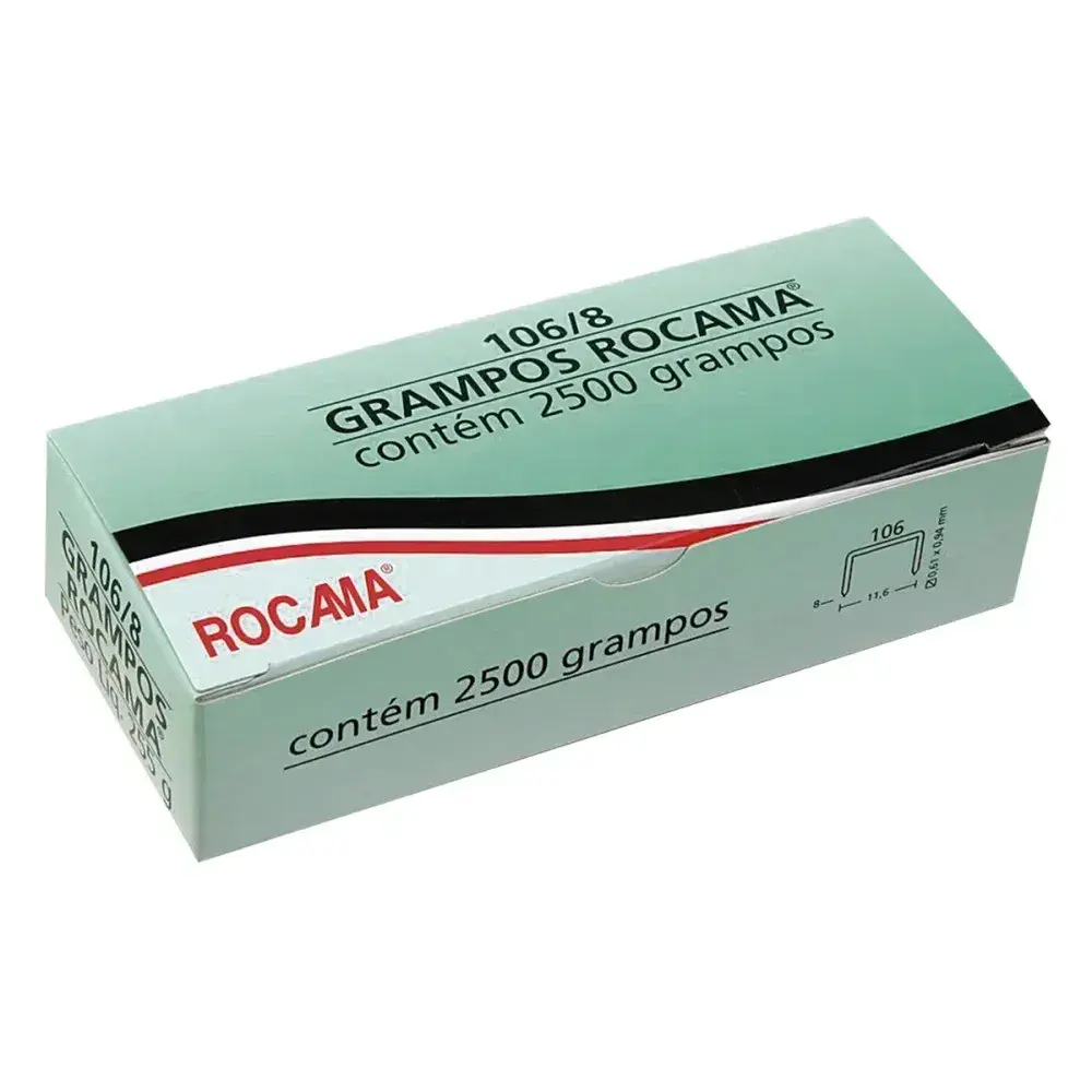 Grampo 80/12 Rocama 3000 pcs — fotografia 2