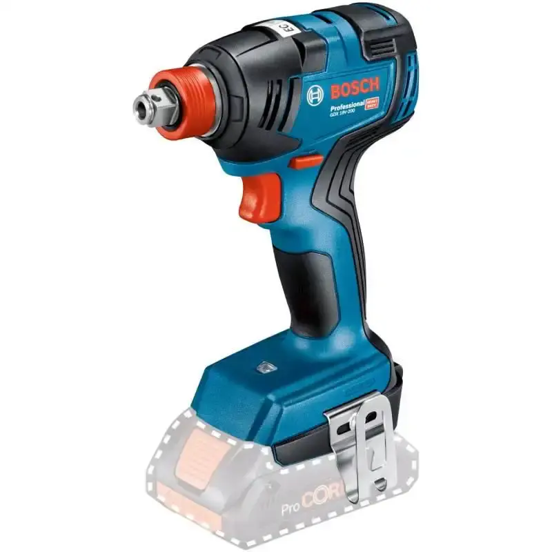 Chave de impacto 18V brushless 2 em 1 GDX18V-200 + serra sabre 18V GSA 18V-LI Bosch — fotografia 2