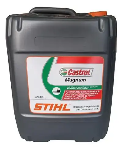 Óleo lubrificante magnum para corrente 20 litros castrol Stihl