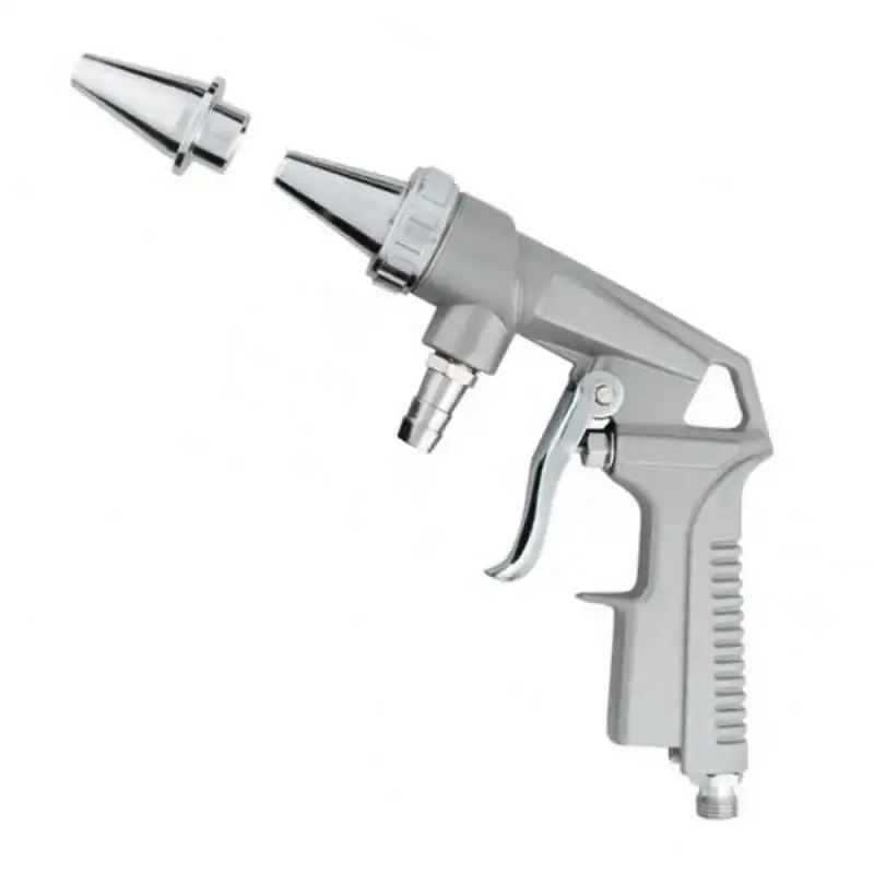 Pistola pneumática para jateamento de areia com sucção Stels — fotografia 2