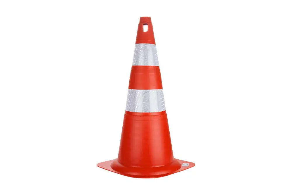 Cone flexível refletivo 70CM lj delta plus Deltaplus