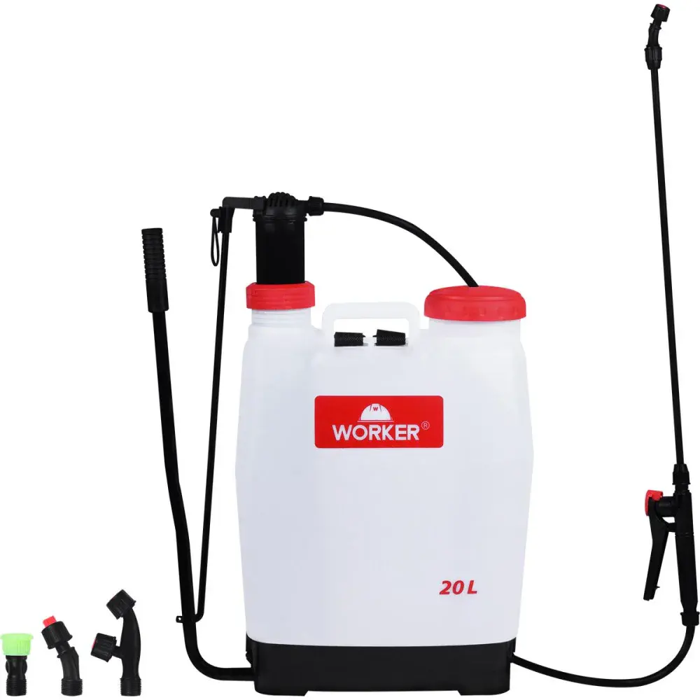 Pulverizador costal manual 20L resistente Worker