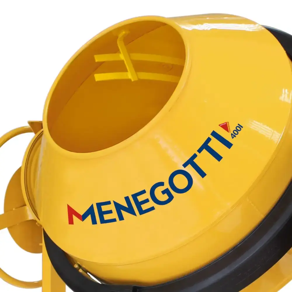Betoneira prime 400 litros com motor monofásico Menegotti — fotografia 5