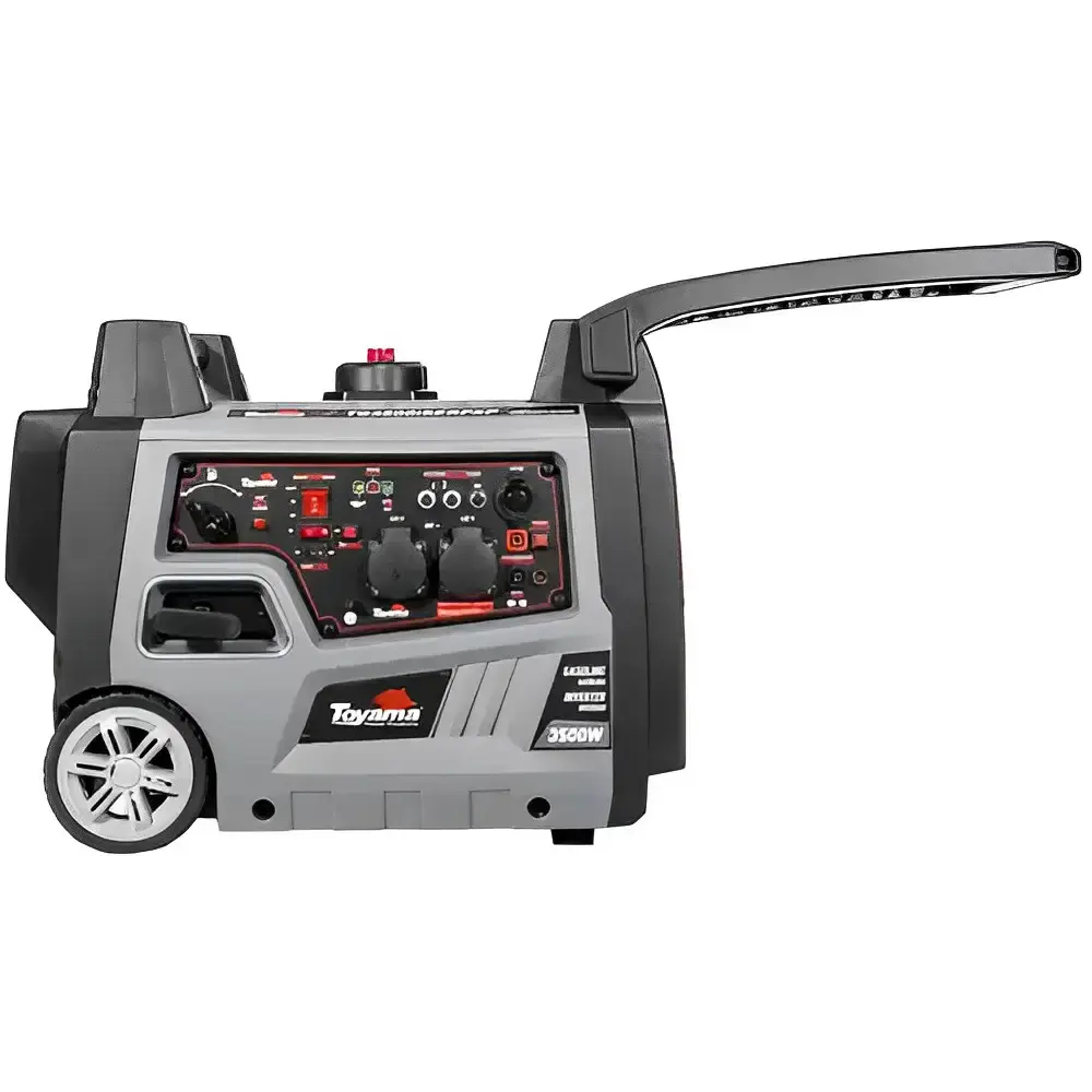 Gerador Gasolina 3.5kva 192 cc Partida Elétrica 4T Digital TG3500ISERP-XP e Controle Remoto TOYAMA 110 V — fotografia 4