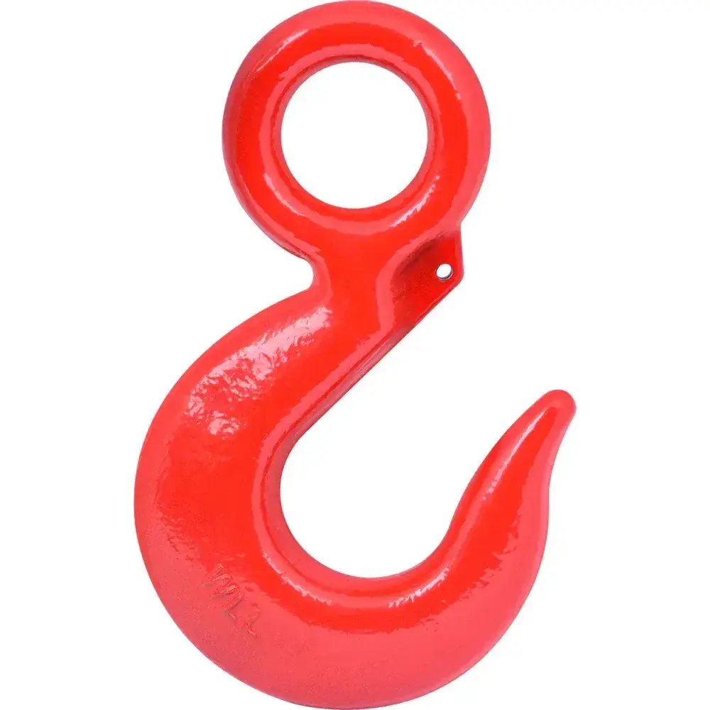 Gancho olhal forjado 3/4 5 toneladas vermelho Acerosid — fotografia 5