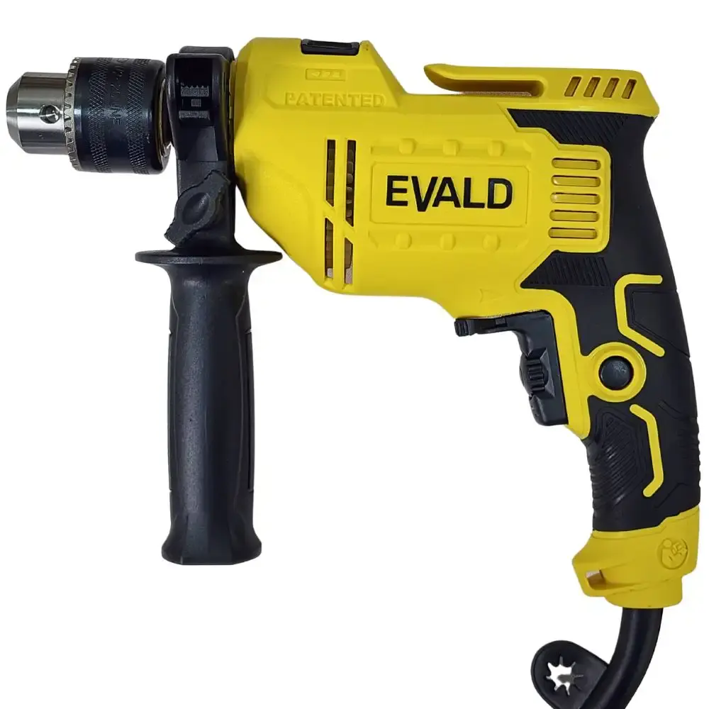 Furadeira de impacto 1/2 POL 13 MM 850W profissional com maleta e kit de brocas EFI-850M Evald 220 V — fotografia 6