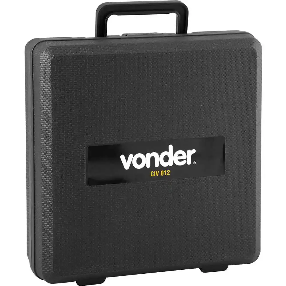 Chave de impacto pneumática 339Nm 1/2 POL 12,7 mm CIV 012 VONDER — fotografia 6