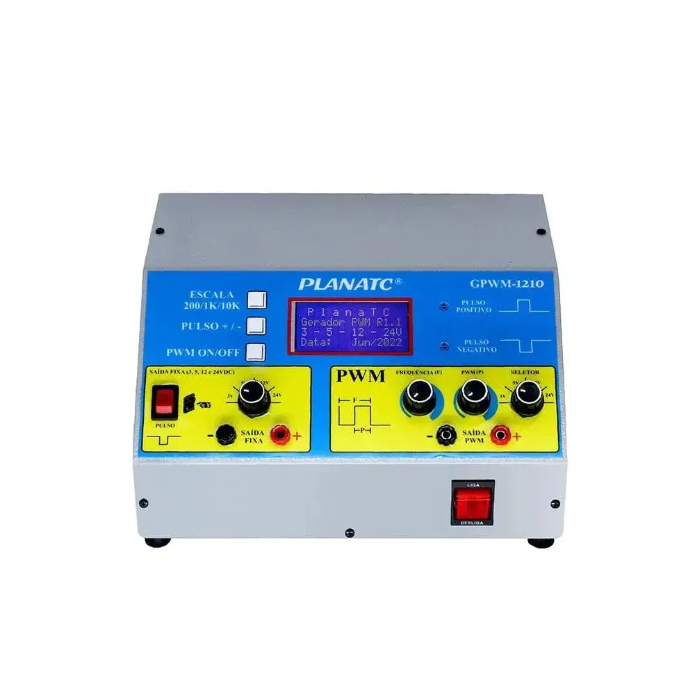 Gerador de sinal pwm e teste de alternador piloto GPWM-1210 Planatc — fotografia 6