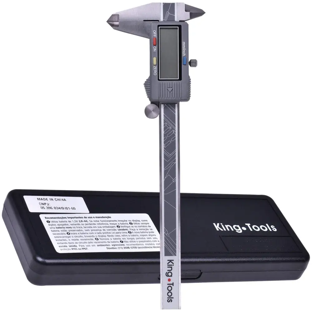Paquimetro digital 150MM 0,01 mm kingtools 502150BL King Tools