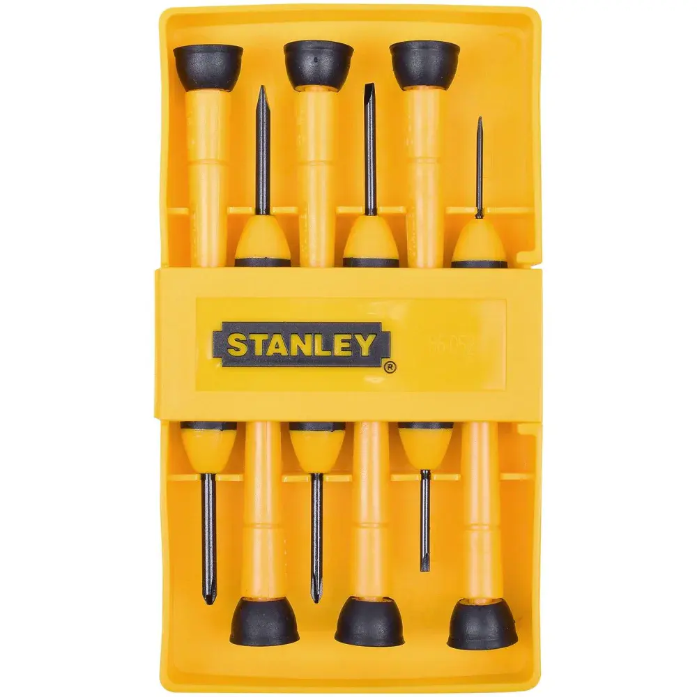 Jogo de chave de fenda e phillips de precisão Stanley - 6 peç — fotografia 4