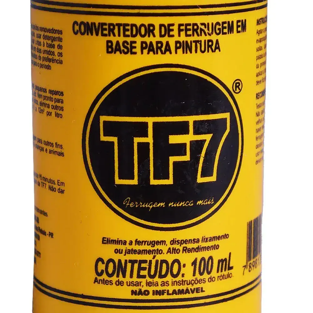 Convertedor de ferrugem CF-TF7 100 ml TF7 — fotografia 9