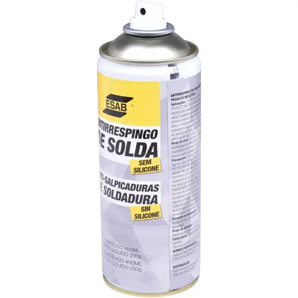 Antirrespingo sem silicone 400 ml Esab — fotografia 6