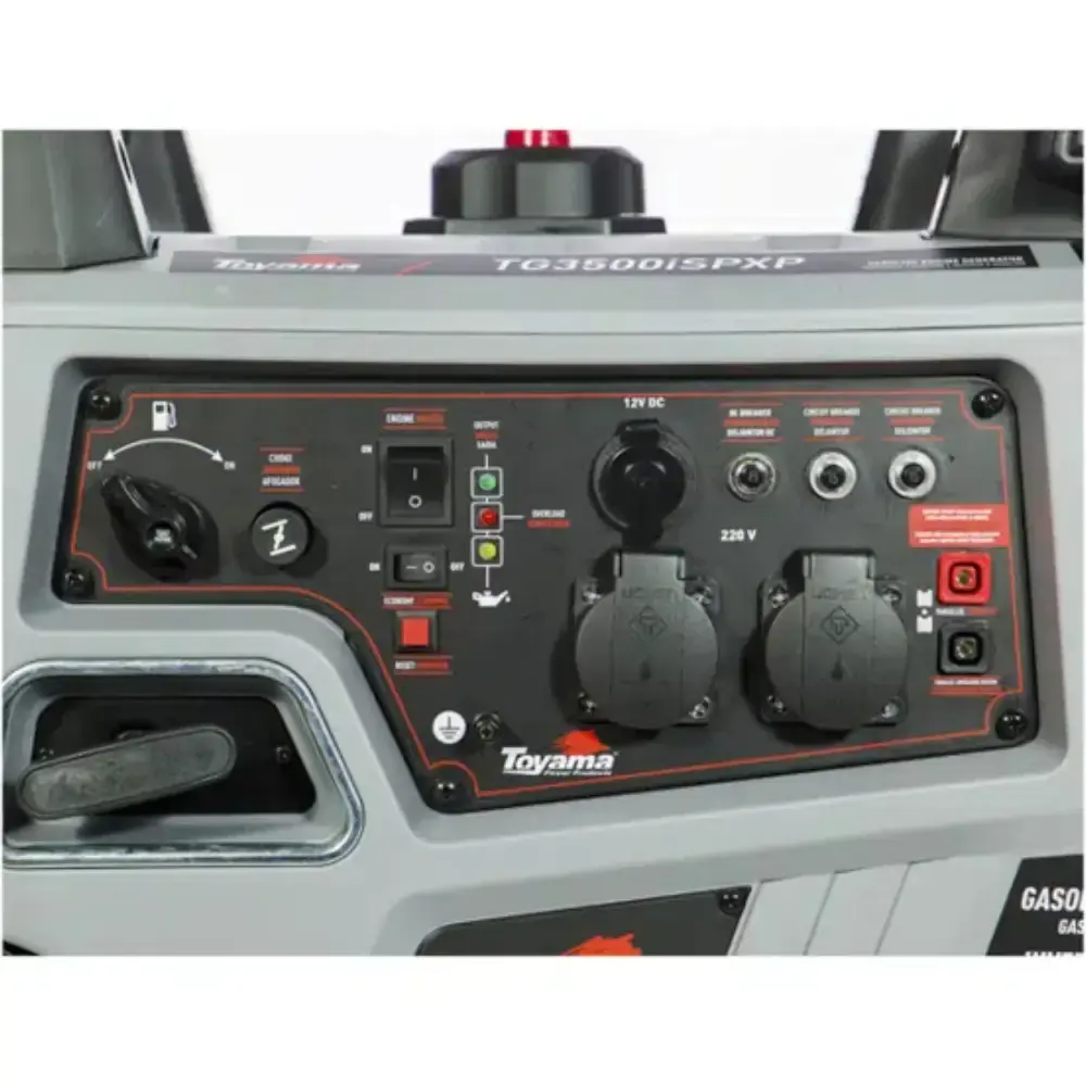 Gerador energia gasolina 3,0 KVA TG3500I 220V Toyama — fotografia 5