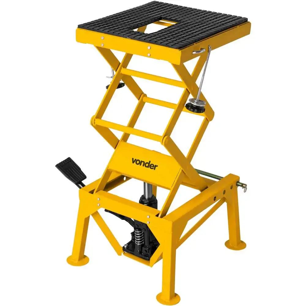 Elevador Hidráulico para Motos até 130 KG Elevação 575 mm VONDER