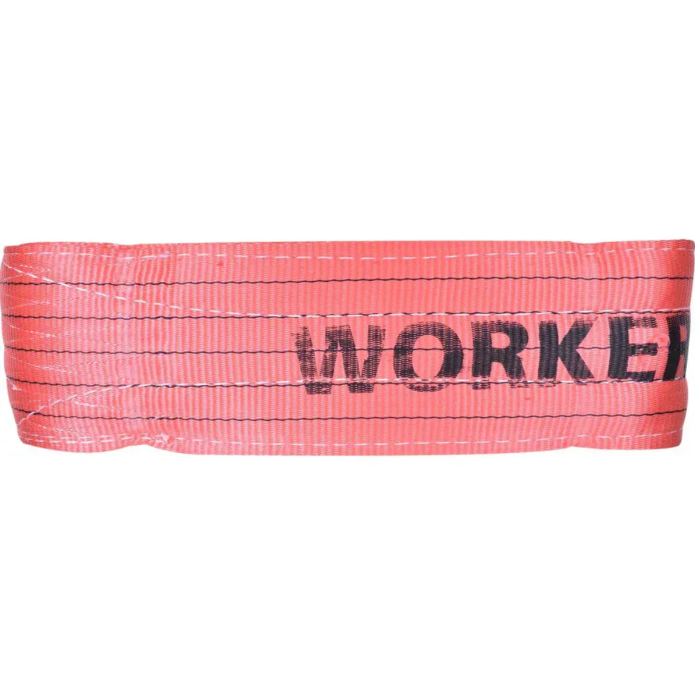 Cinta em poliéster 8M 5TON vermelha Worker — fotografia 3