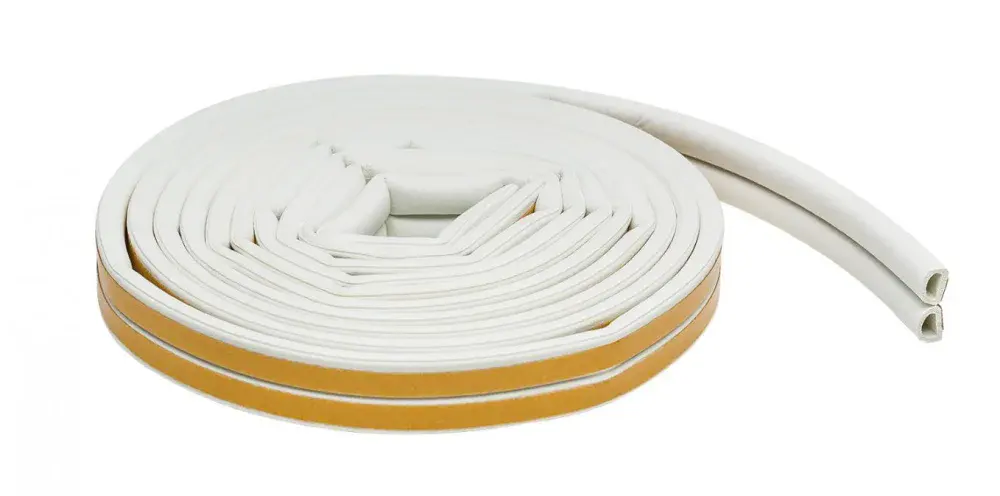 Veda fresta autoadesivo d 9X6MM-6M branco Kala — fotografia 7