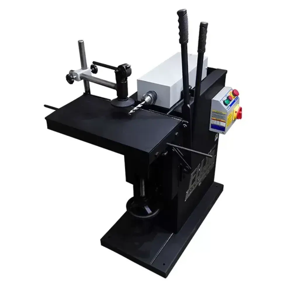 Furadeira horizontal FH16 160MM black edition trifásico Maksiwa — fotografia 3