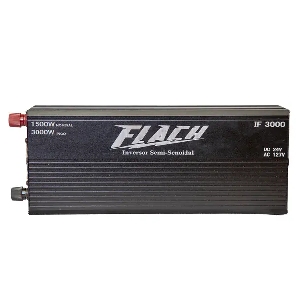 Inversor de tensão IF3000-4 semi senoidal 24V/127V - Flach