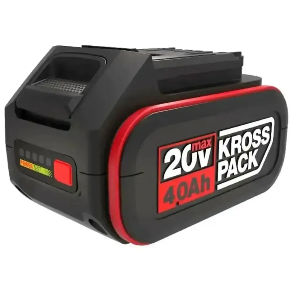 Parafusadeira de impacto 1/2POL 95NM e esmerilhadeira angular 5POL com carregador e bateria 20V 4.0AH Kress — fotografia 7