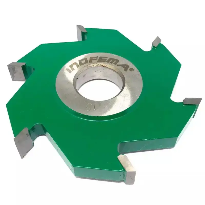 Fresa Ranhura HW 125 x 15 x 30mm com 6 Dentes 1800.16 INDFEMA