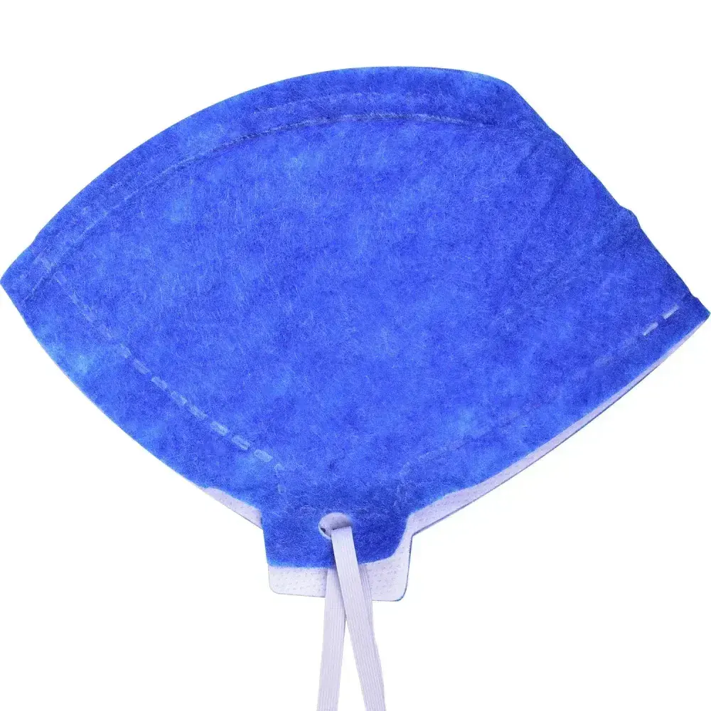 Máscara de proteção PFF2 azul sem válvula kala-plasticor — fotografia 7