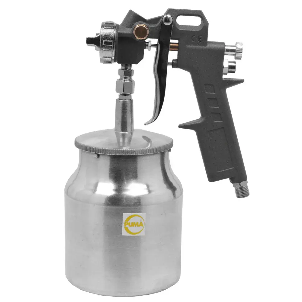 Pistola de pintura pneumática AS-162AB baixa produção 1,5MM 1000ML Puma — fotografia 3