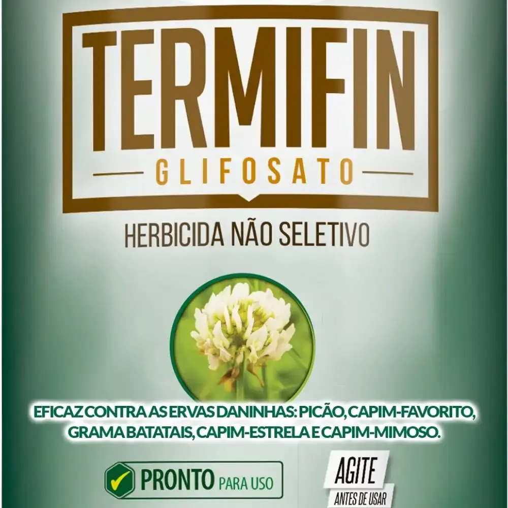 Herbicida não seletivo para ervas daninhas terfin glicosato 1 litro Dexter — fotografia 5