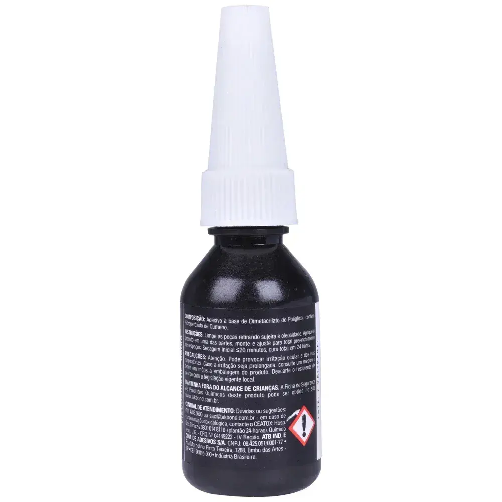Adesivo fixa rolamento 138 verde 10 g Tekbond — fotografia 8