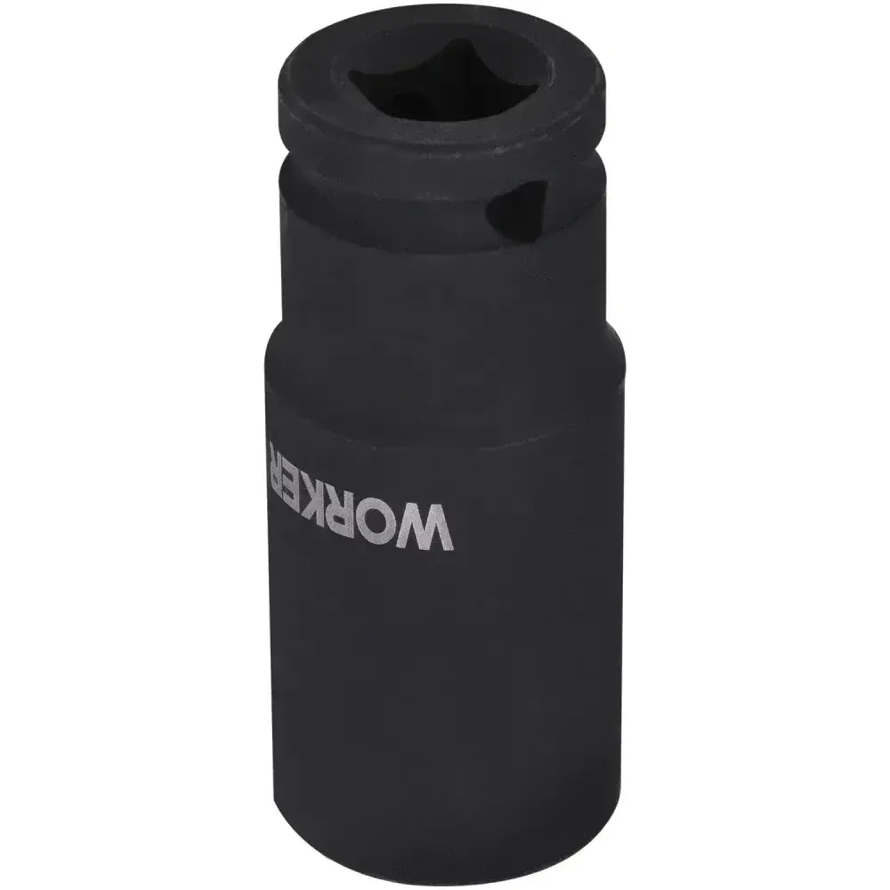 Soquete sextavado de impacto longo encaixe 1/2 24MM Worker — fotografia 9