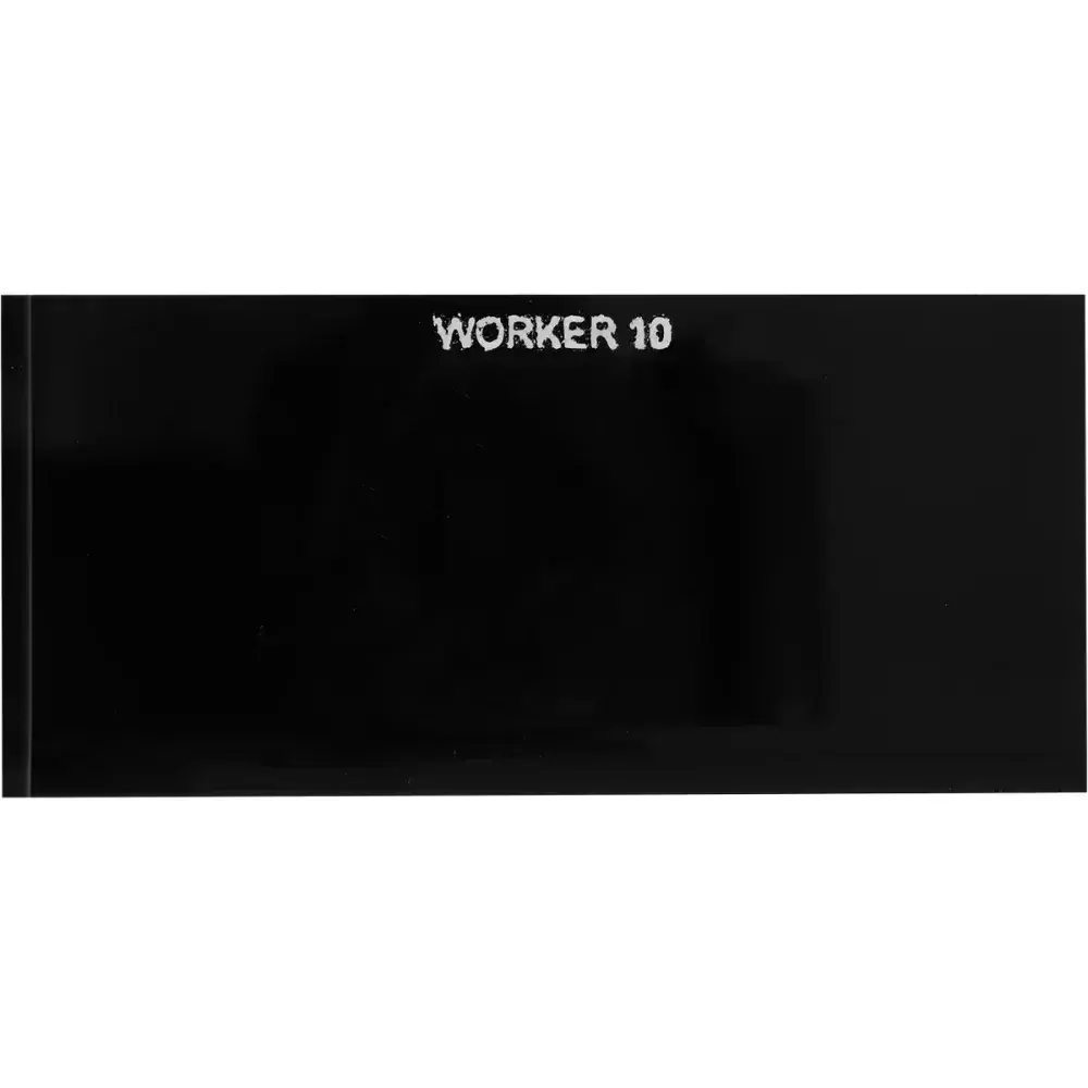 Lentes para solda retangular verde 3MM 51X108MM Worker — fotografia 6