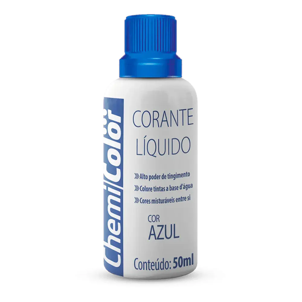 Corante liquido azul Chemicolor — fotografia 2