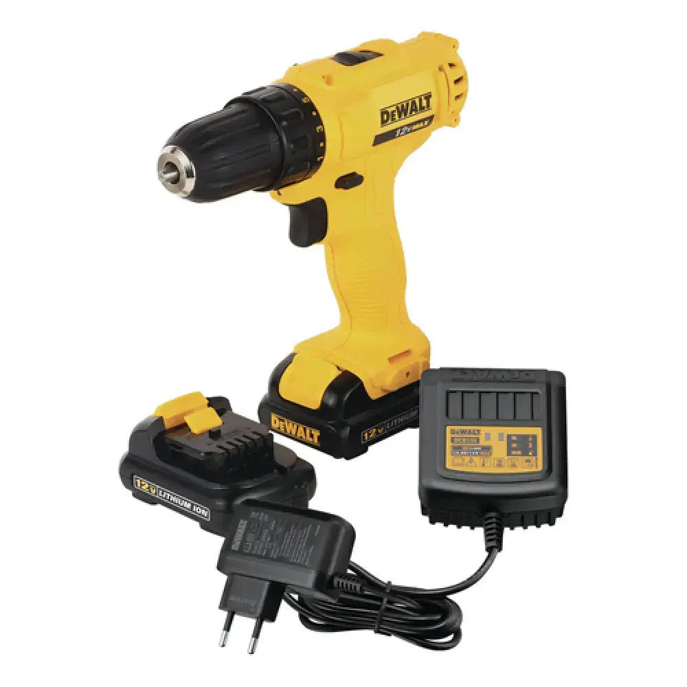 Furadeira parafusadeira à bateria 12V DCD700C2 bivolt Dewalt — fotografia 2