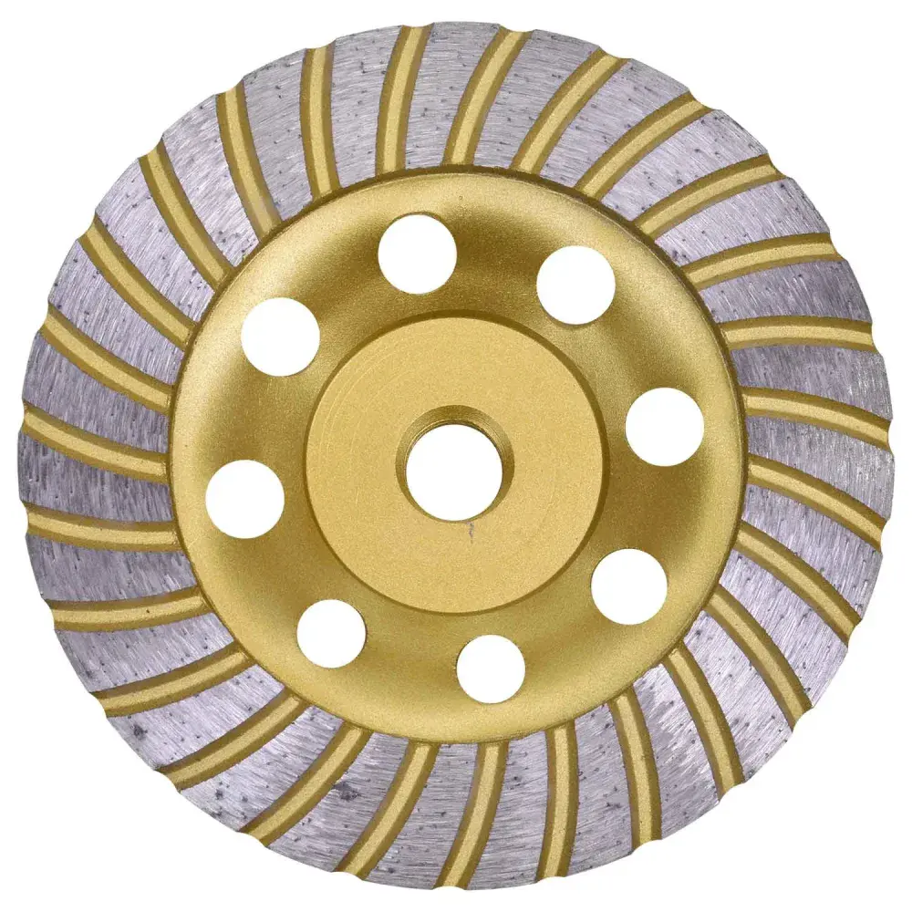 Rebolo diamantado turbo M14 4.1/2 13200RPM Bumafer — fotografia 5