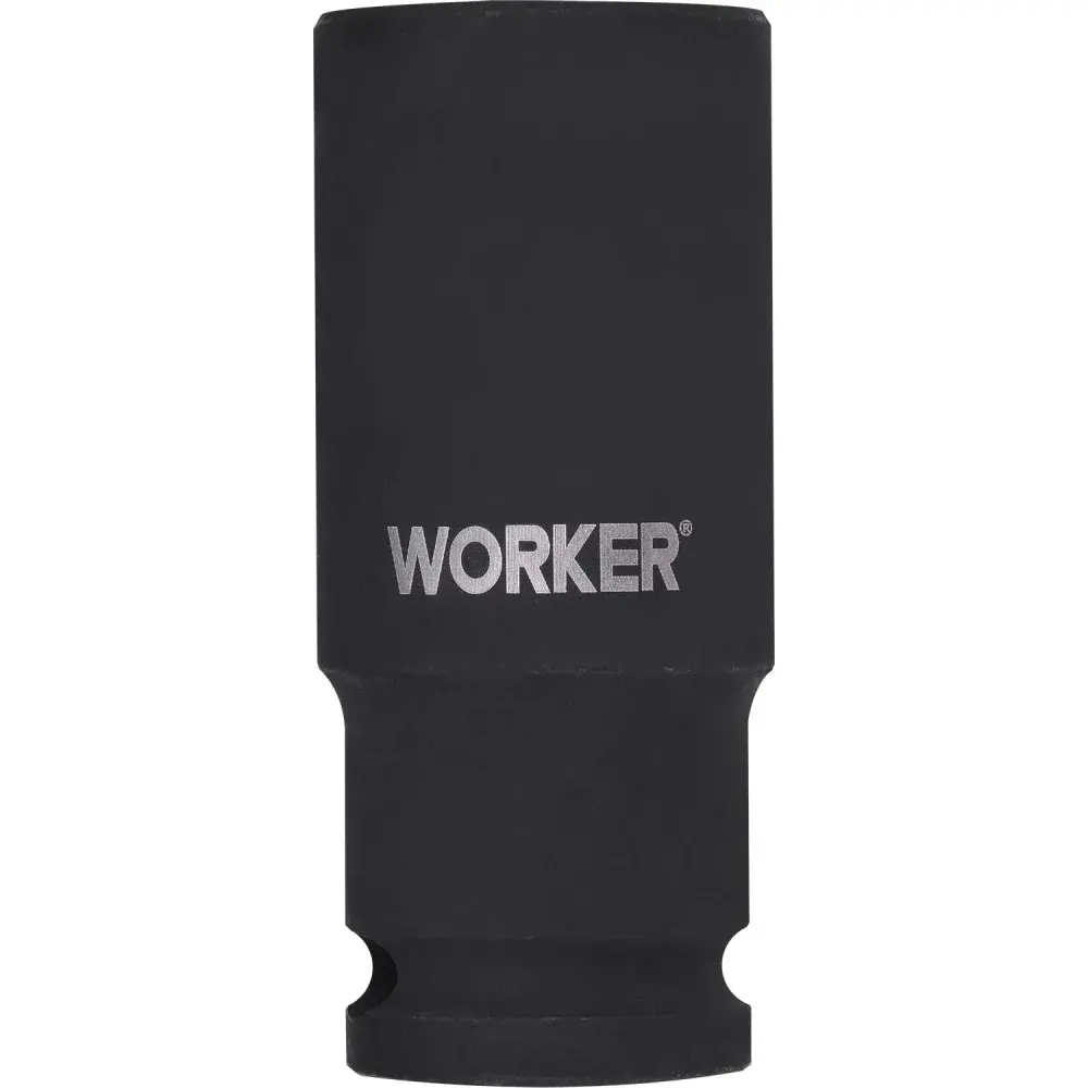 Soquete sextavado de impacto longo encaixe 1/2 24MM Worker