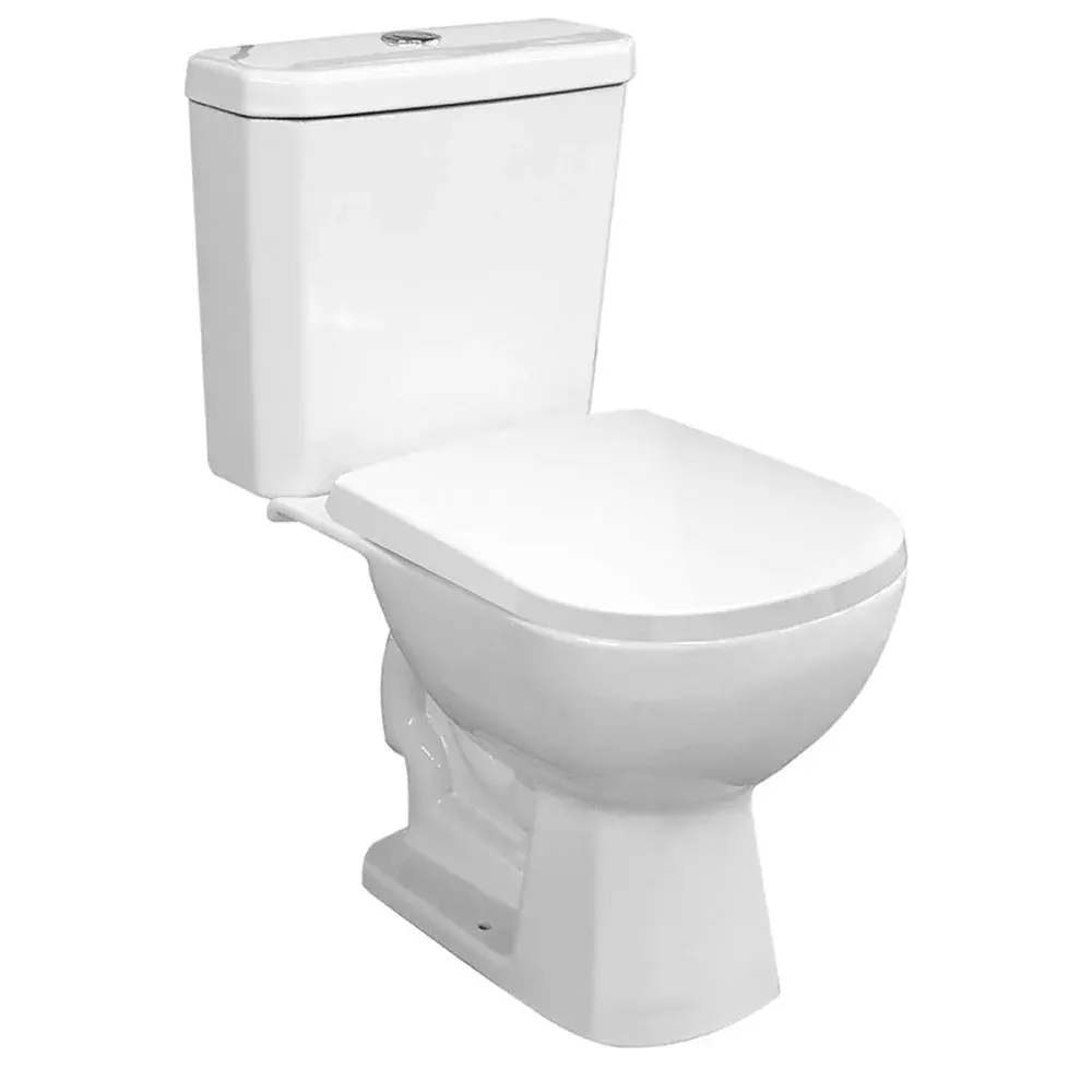 Kit bacia e caixa acoplada square dual flush 3/6L completo lorenzetti Lorenzetti Duchas — fotografia 7